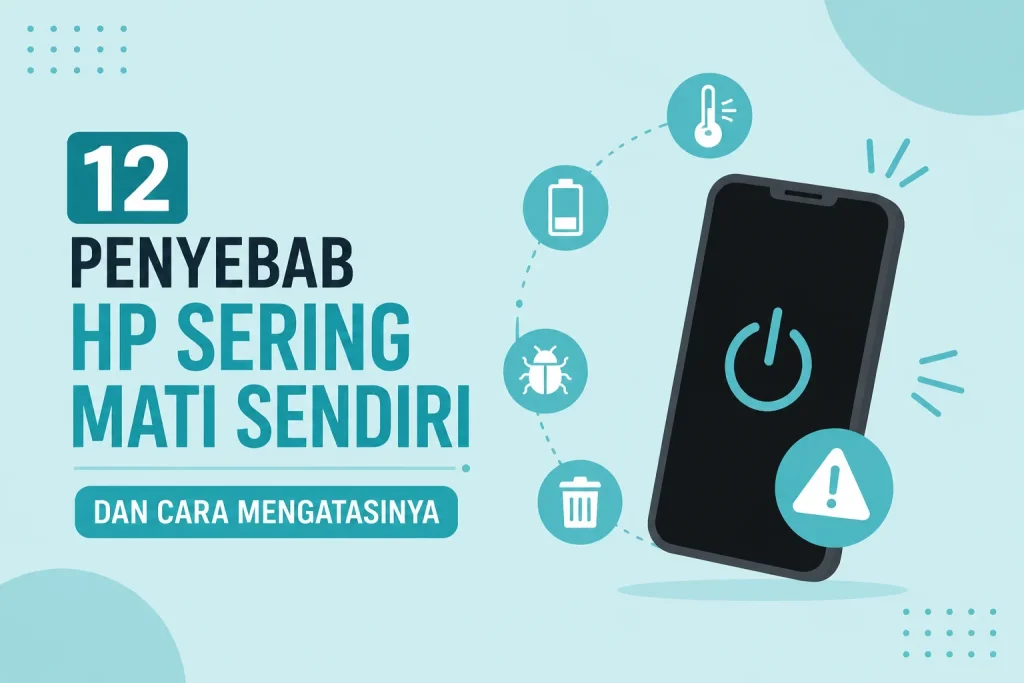 12 Penyebab HP Sering Mati Sendiri dan Cara Mengatasinya