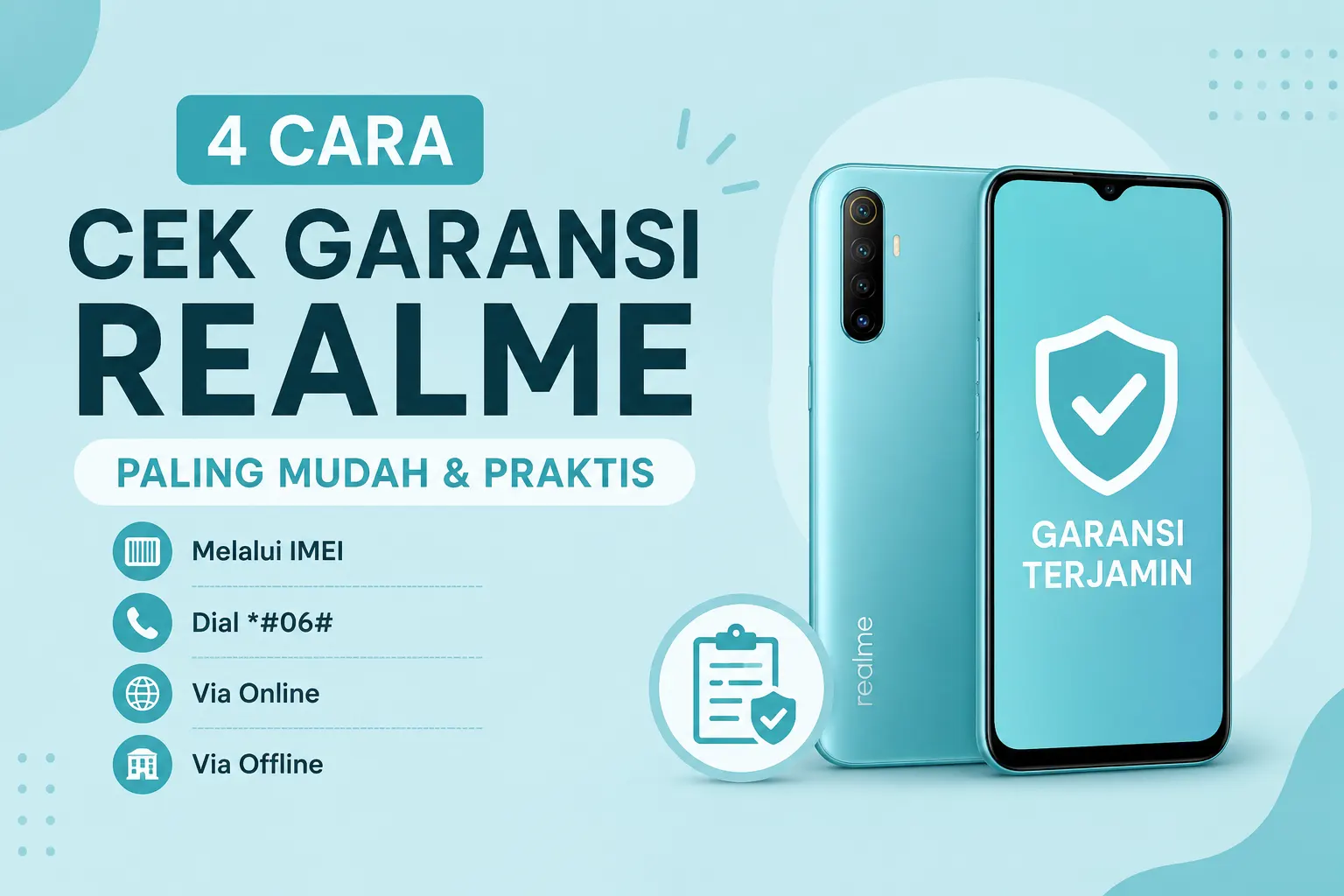 4 Cara Cek Garansi Realme Paling Mudah dan Praktis