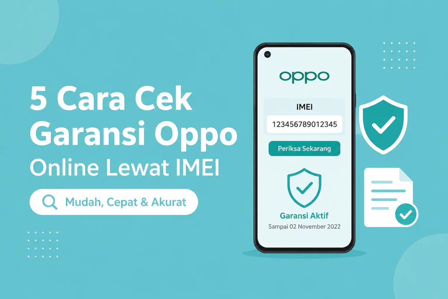 5 Cara Cek Garansi Oppo Online Lewat IMEI dengan Mudah dan Cepat