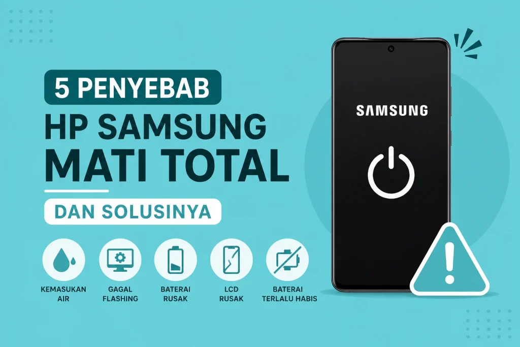 5 Penyebab HP Samsung Mati Total dan Solusinya