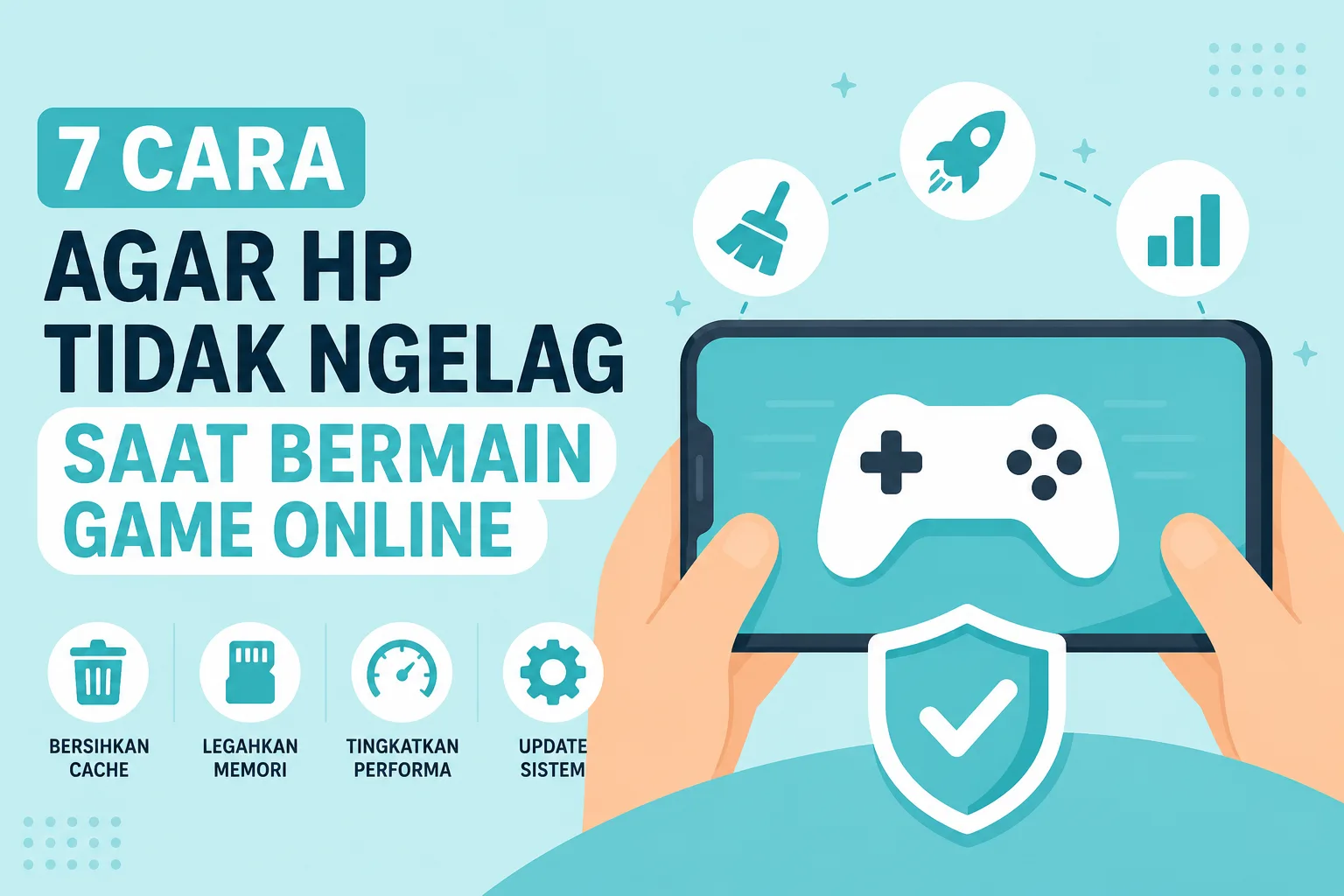 7 Cara Agar HP Tidak Ngelag Saat Bermain Game Online