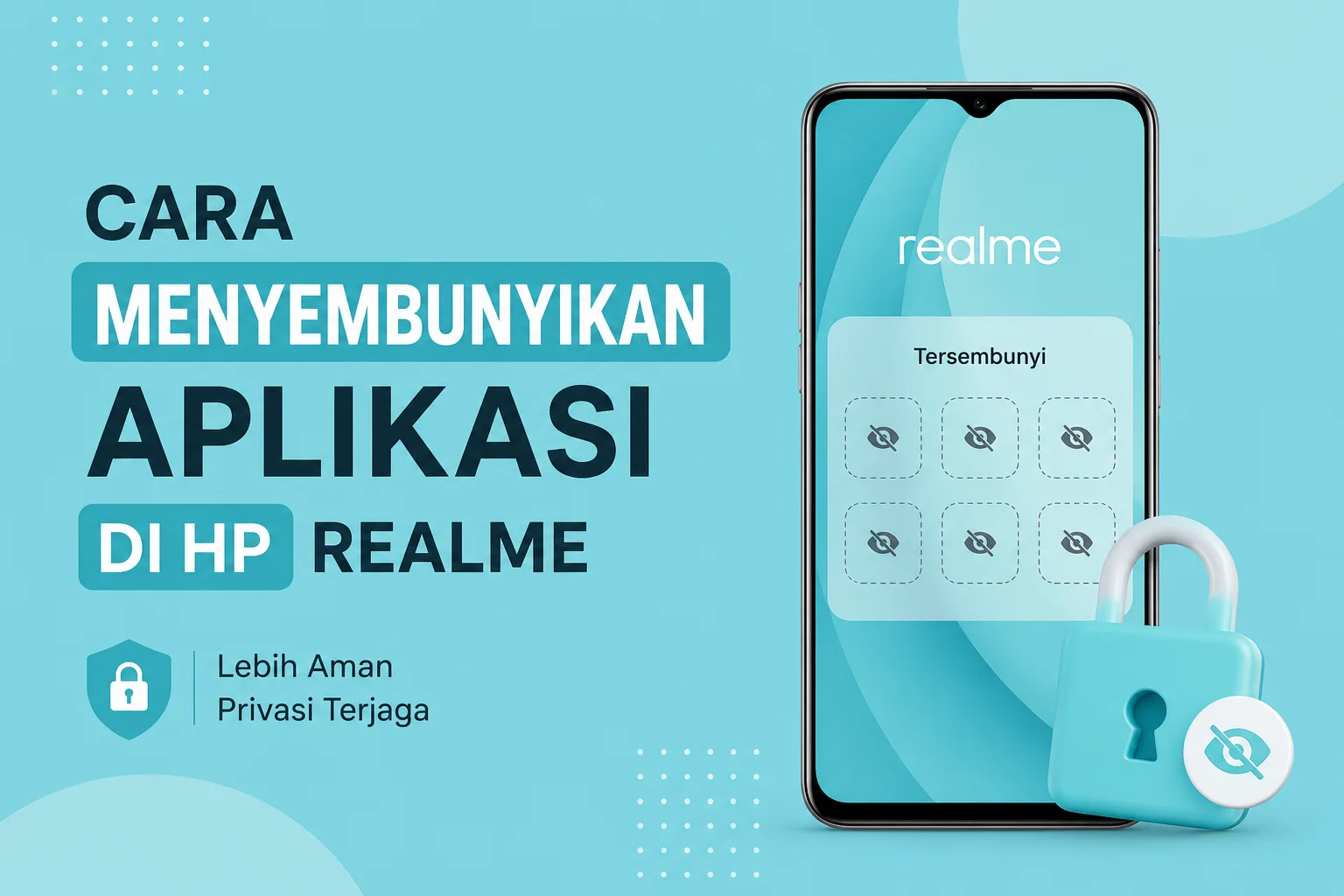 Cara Menyembunyikan Aplikasi di HP Realme dengan Mudah dan Aman