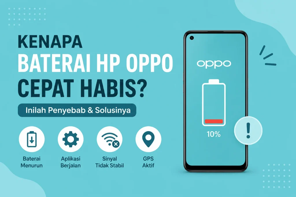 Kenapa Baterai HP Oppo Cepat Habis Inilah Penyebab dan Solusinya