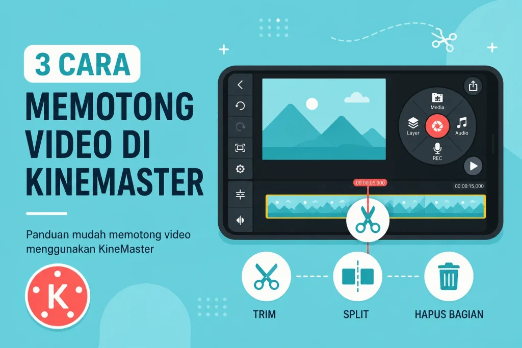 3 Cara Memotong Video di KineMaster