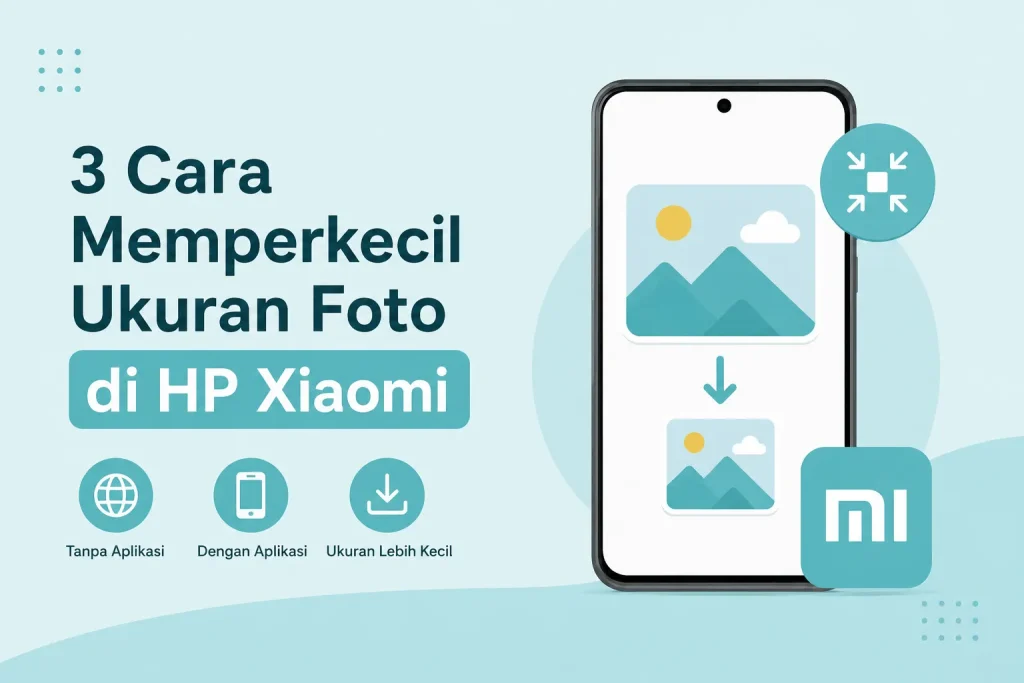 3 Cara Memperkecil Ukuran Foto di HP Xiaomi