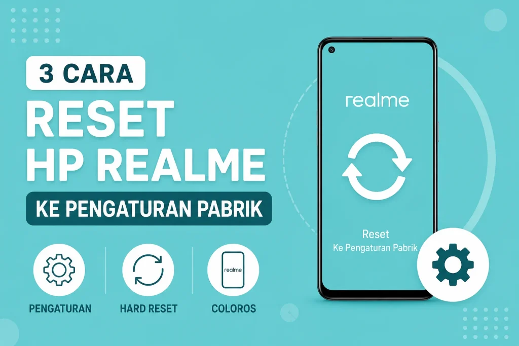 3 Cara Reset HP Realme ke Pengaturan Pabrik