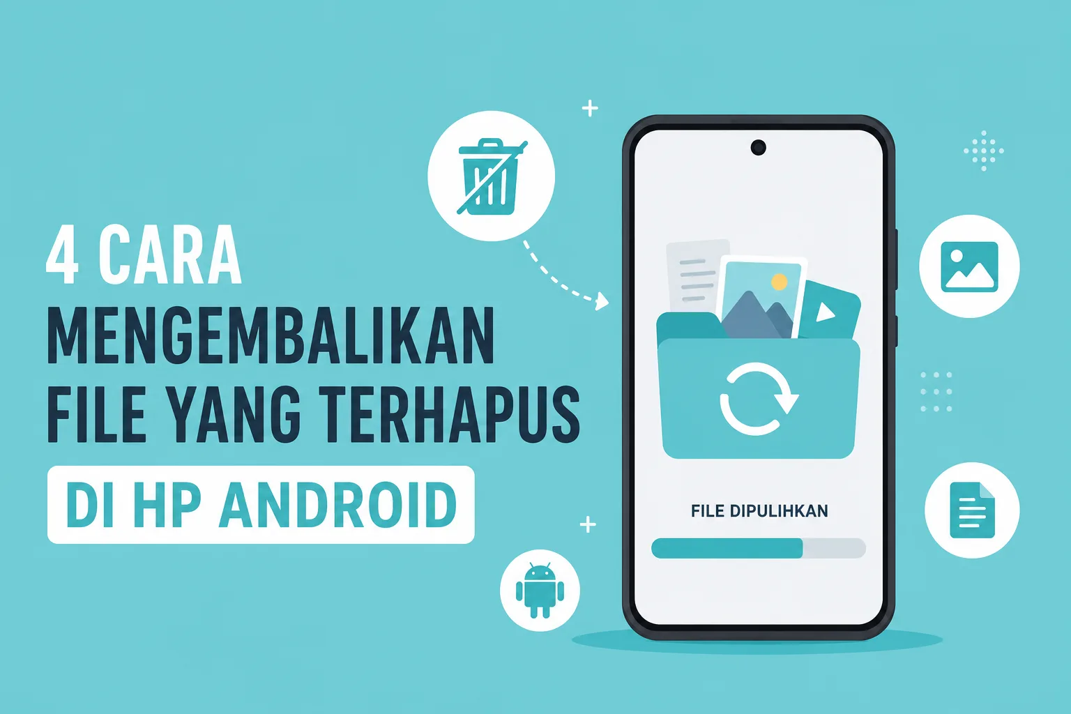 4 Cara Mengembalikan File yang Terhapus di HP Android dengan Mudah
