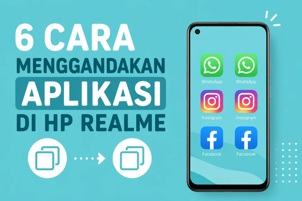 6 Cara Menggandakan Aplikasi di HP Realme