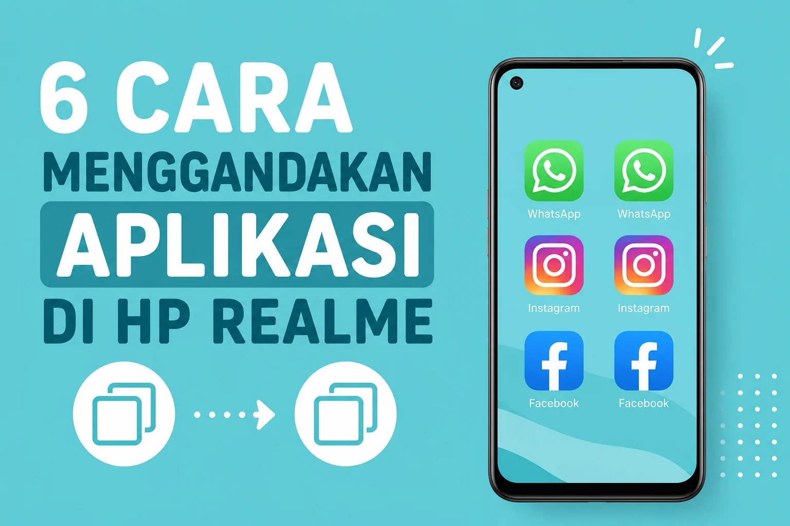 6 Cara Menggandakan Aplikasi di HP Realme